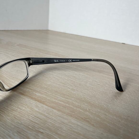 Ray-Ban RB5142 2034 Eyeglasses Black Frames Only 52-17-145 Titanium - Picture 6 of 9